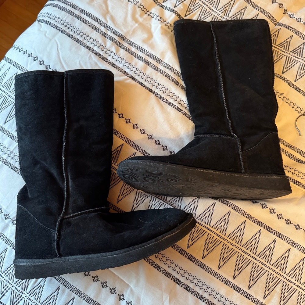 Cozy Black Winter Boots for Women